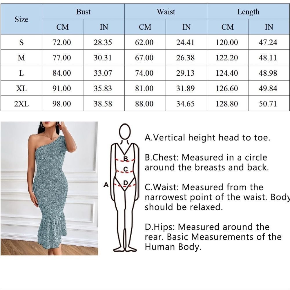 Fashion Women One Shoulder Sleeveless Casual Summer Dresses NWT Size XL - Picture 7 of 15